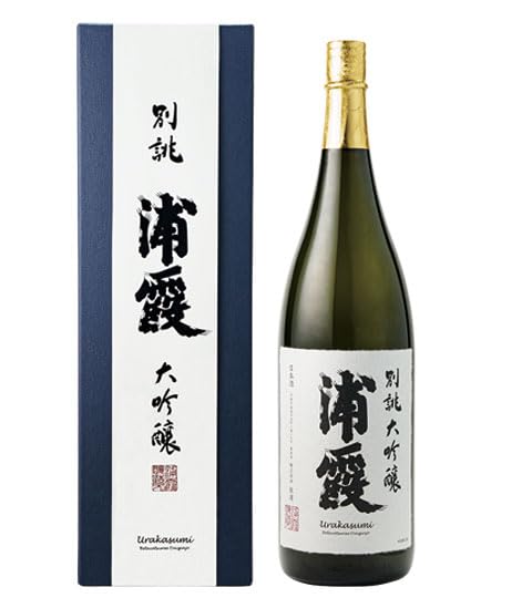 Amazon.co.jp: 浦霞 別誂 大吟醸 (木箱入り) 1800ml : 食品・飲料・お酒